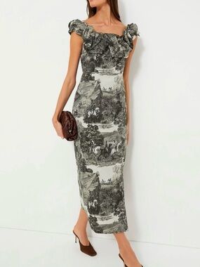 TUCKERNUCK middleburg toile suze dress NWT Size XS